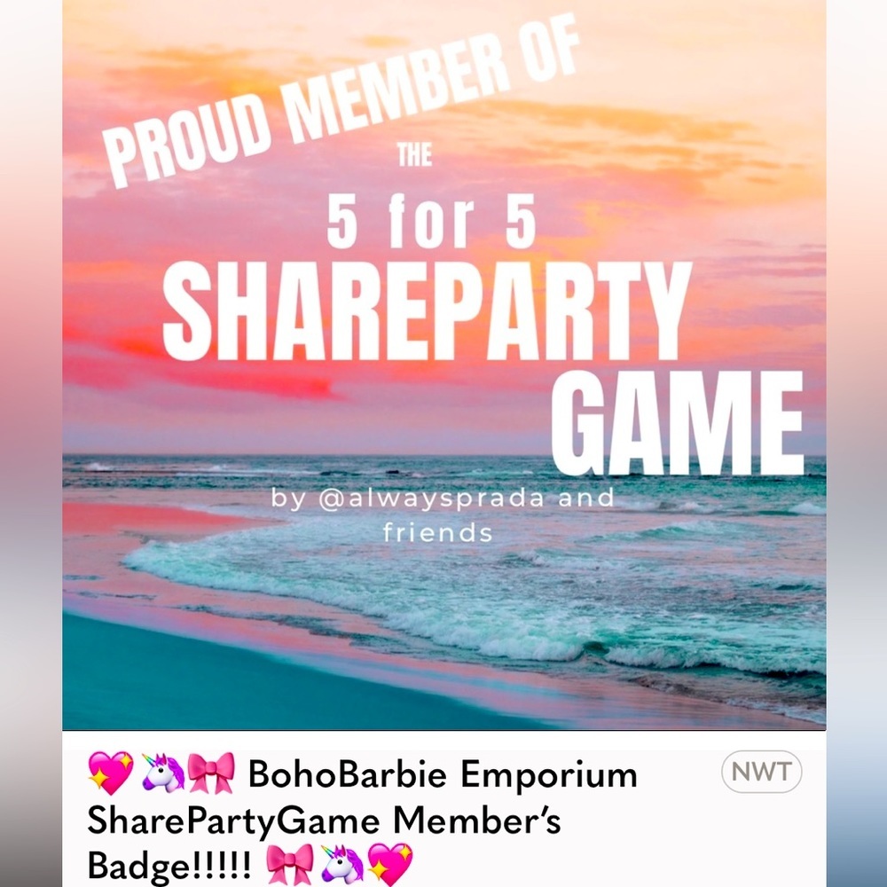 Are you new to Posh? Check out this Share group! Build up follower’s & have fun